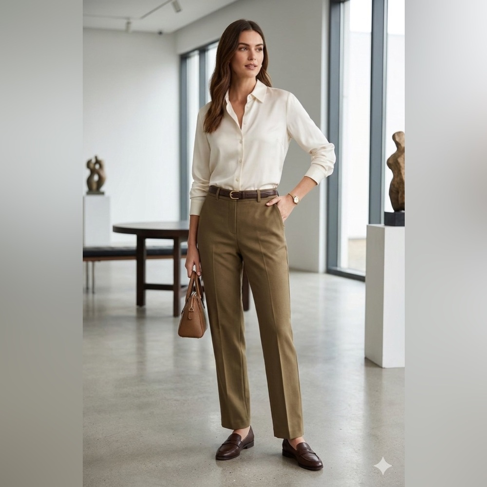 Lauren Ralph elegant  Tan Women's Pants 6P
